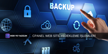 CPANEL YEDEKLEME İŞLEMİ