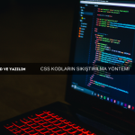 CSS KODLARIN SIKIŞTIRILMA YÖNTEMİ