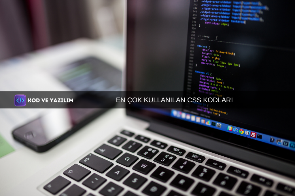 EN ÇOK KULLANILAN CSS KODLARI