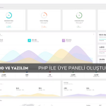 php ile üye paneli oluşturma