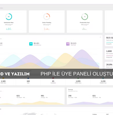 php ile üye paneli oluşturma